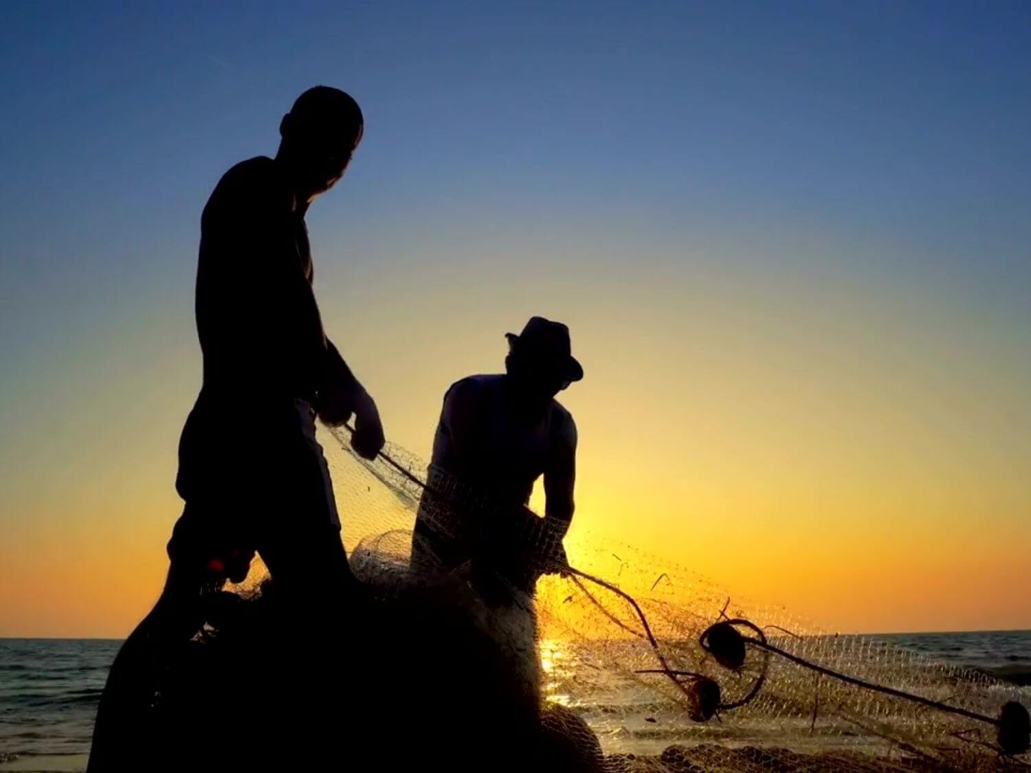 방아쇠 수지 증후군 원인 그물 낚시