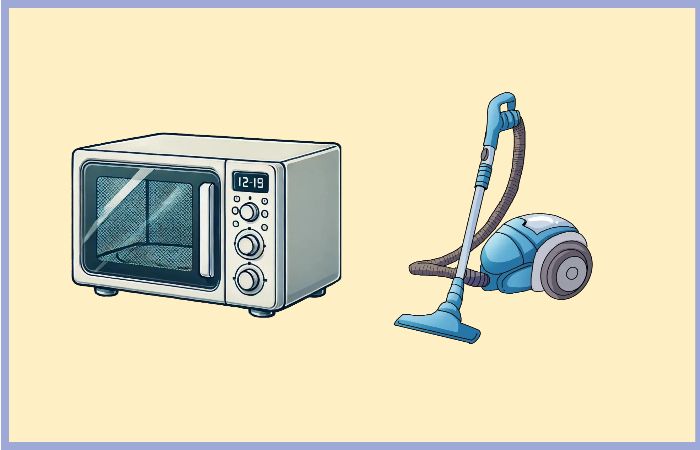 다양한 고효율가전제품들 일러스트 이미지