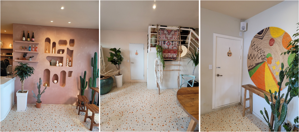 1층 인테리어 및 남/녀 화장실