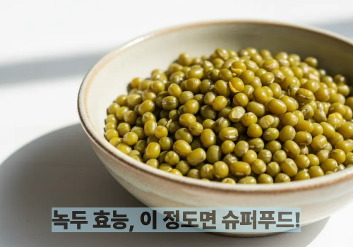 녹두 효능, 이 정도면 슈퍼푸드!