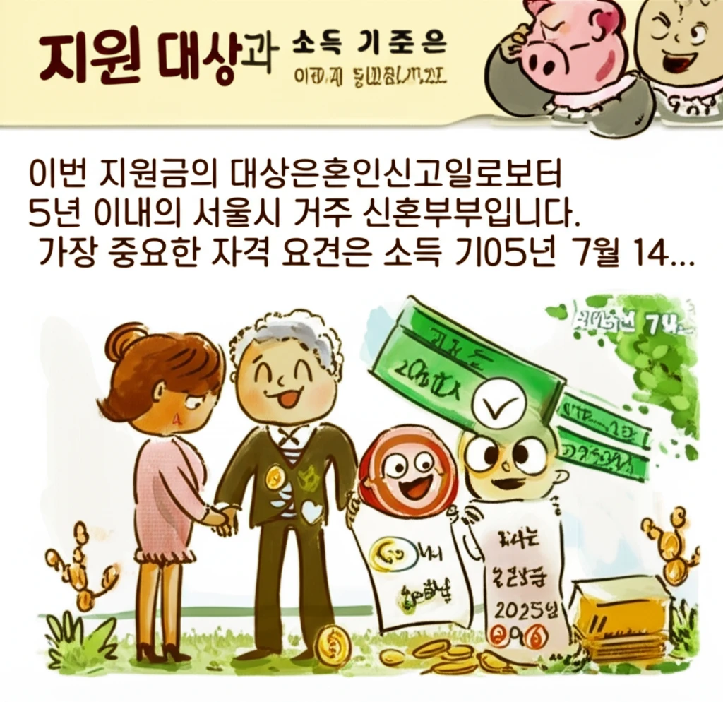 서울시 신혼부부 지원, 100만원 지..