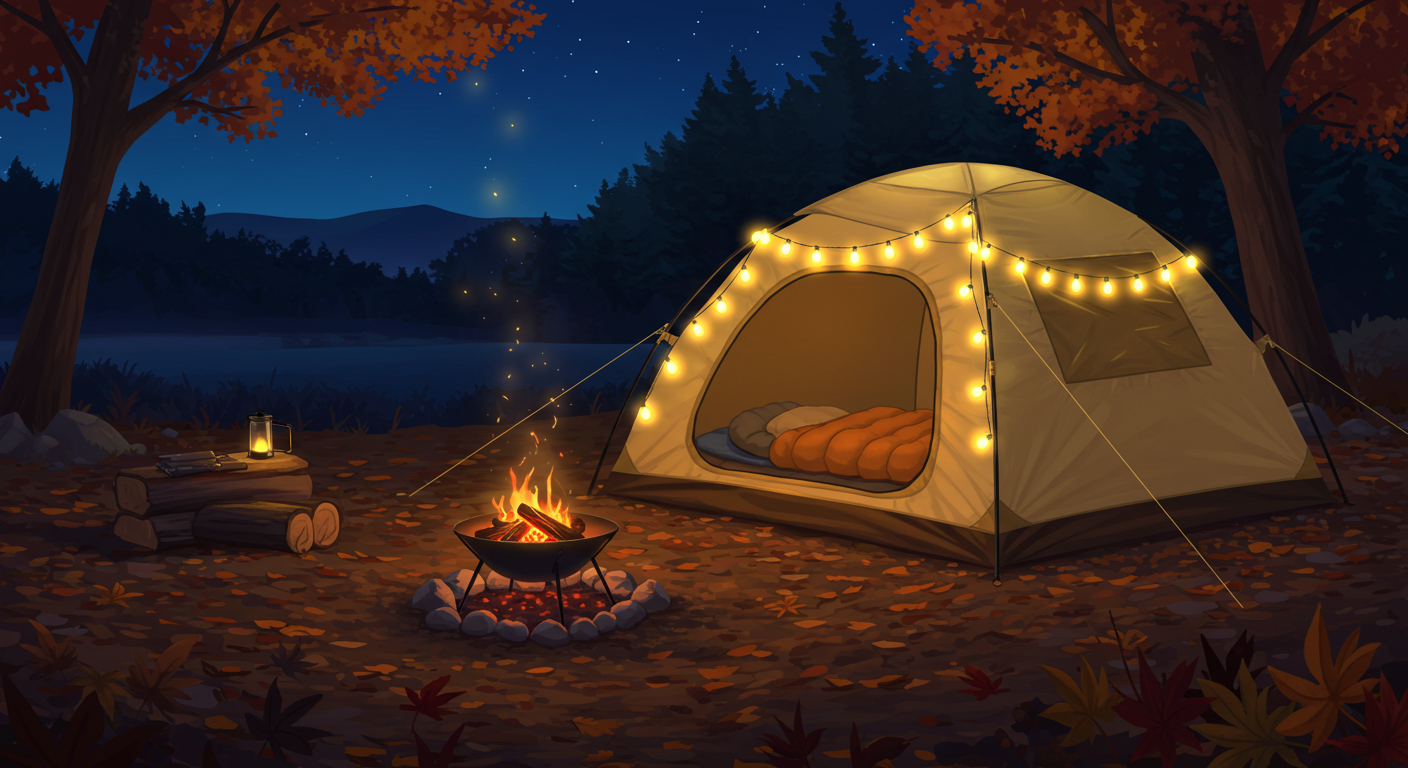 가을캠핑준비물