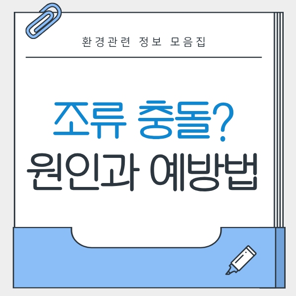 조류충돌 예방법