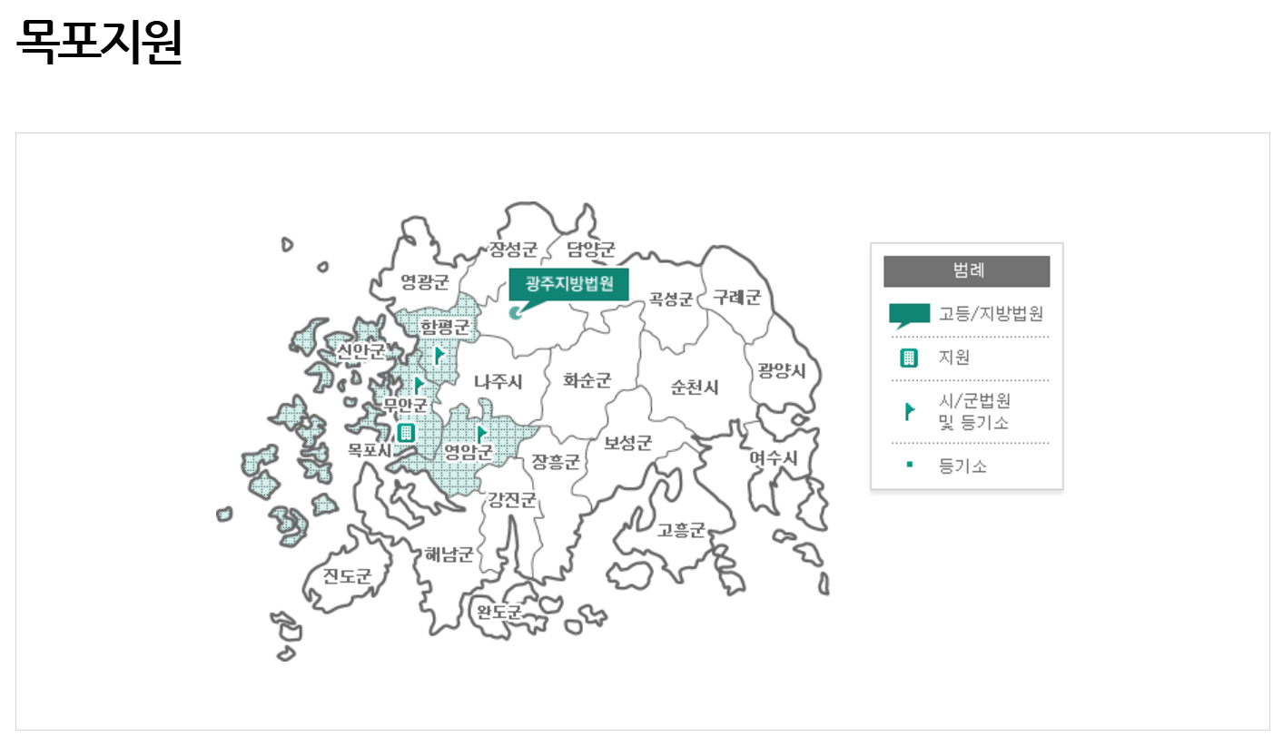 광주지방법원 목포지원