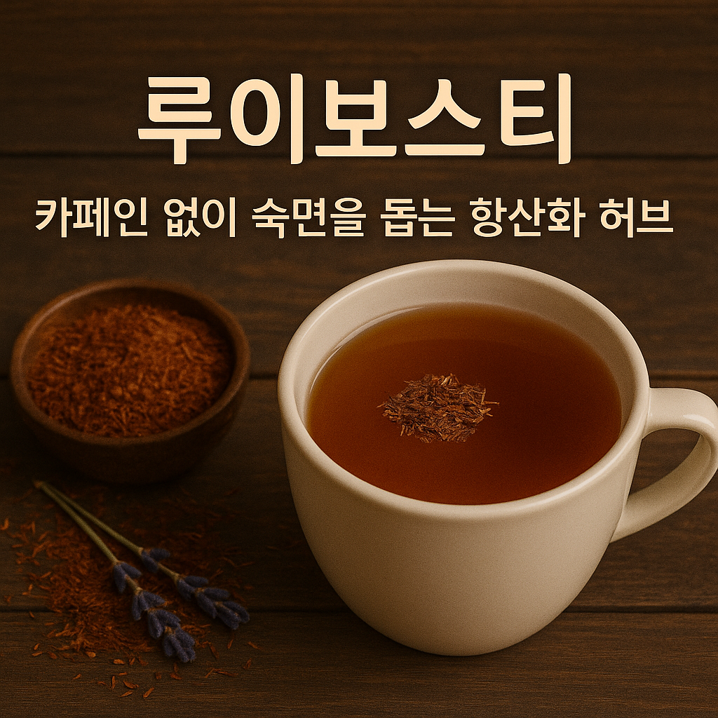 루이보스티 &ndash; 카페인 없이 숙면을 돕는 항산화 허브