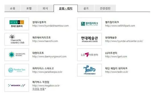 현대백화점 상품권 사용처