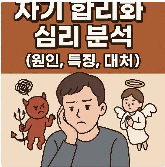 자기 합리화 심리 분석 (원인, 특징, 대처)