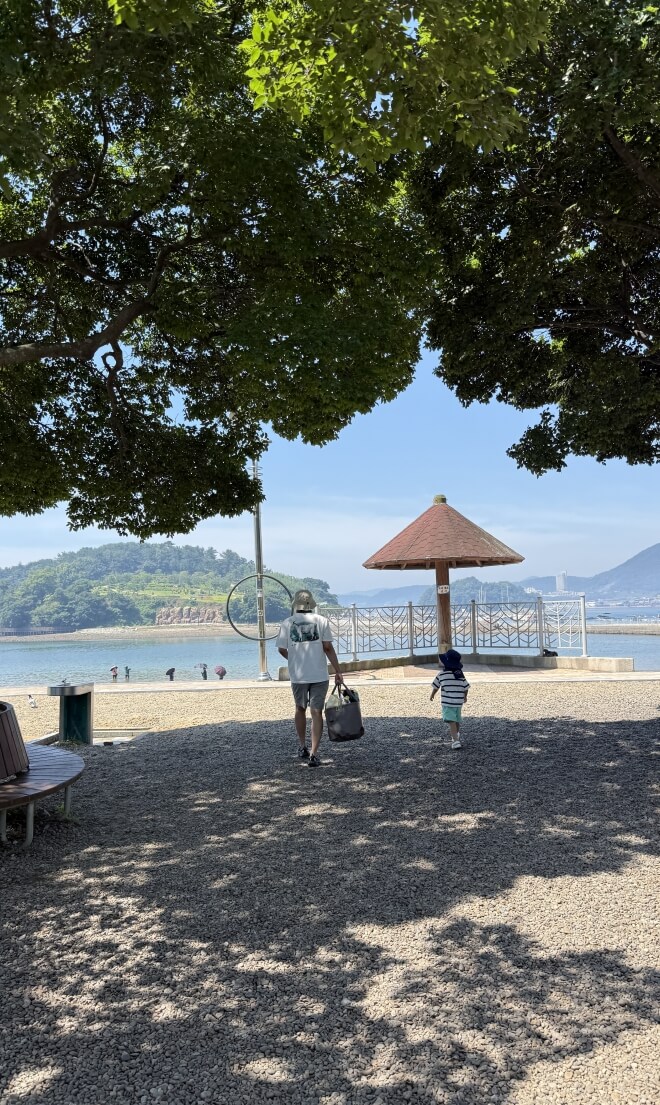 여수해수욕장추천-장도인공해변