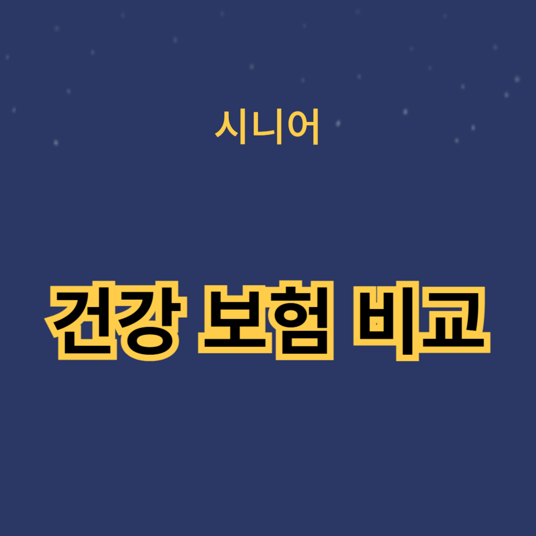 노인을 위한 건강 보험 비교: 가장 적합한 플랜 찾기