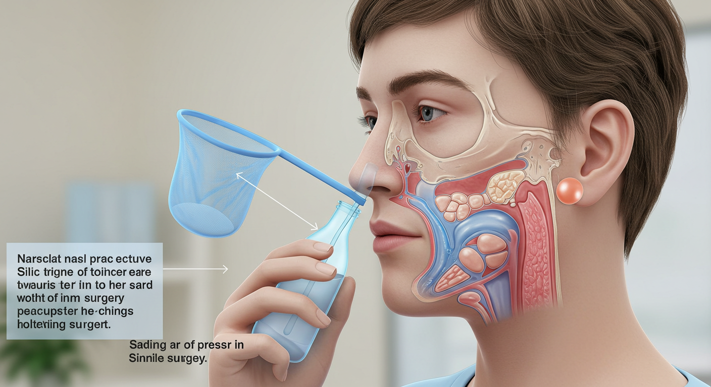 부비동염, 축농증, 코 세척