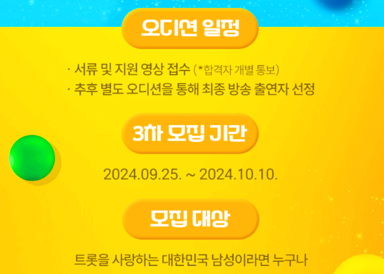 미스터트롯3 출연자 명단