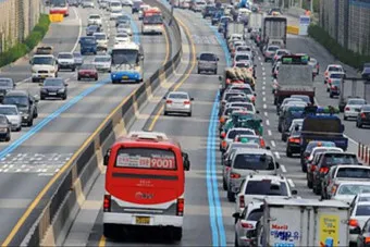 고속도로 버스 전용차로 시간 평일 공휴일_19