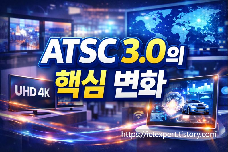 ATSC3.0, NextGenTV, CES2026, 차세대지상파방송, 지상파UHD, 무료TV수신기, 재난방송기술, 방송통신융합, 데이터방송, 스마트TV트렌드