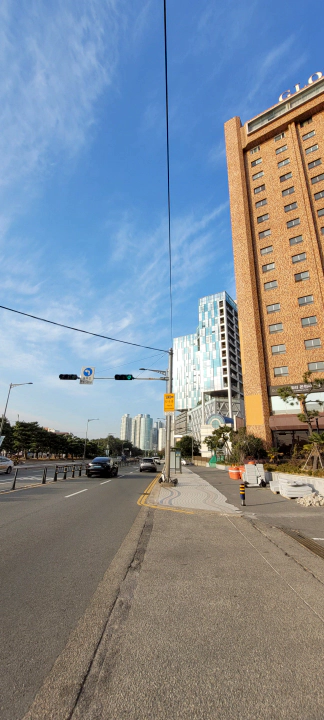 해운대 산책 신라스테이 to 벡스코. 해운대 해변로