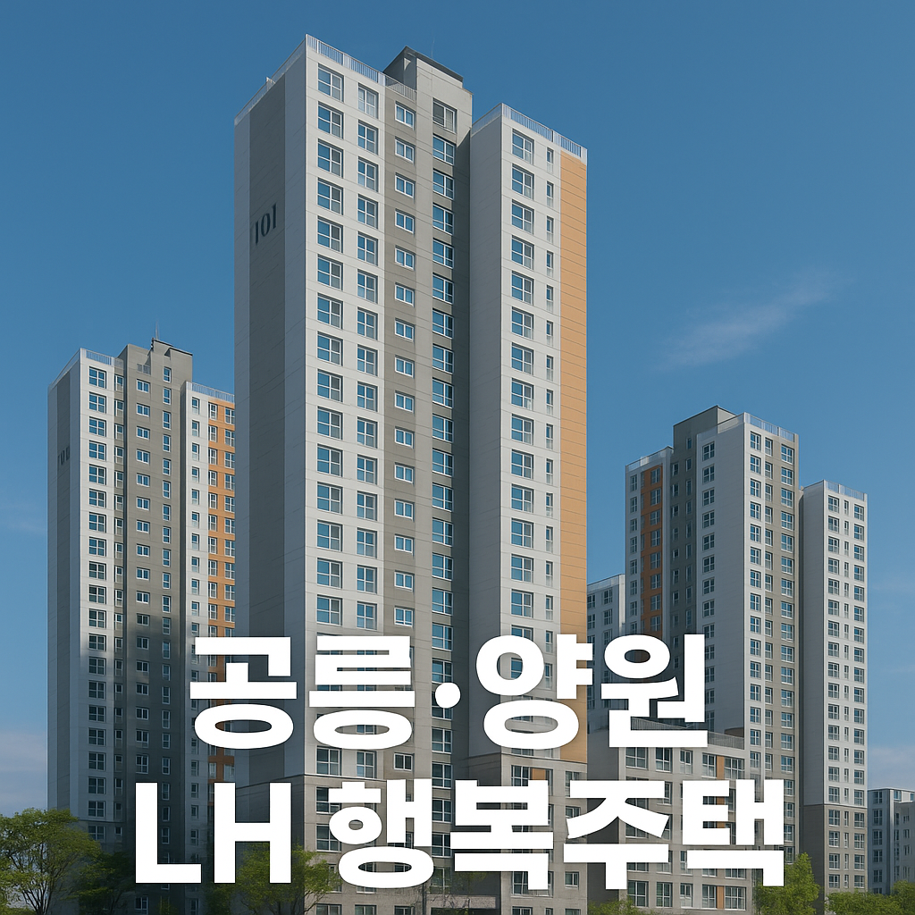 서울 공릉 양원1단지 LH 행복주택 모집