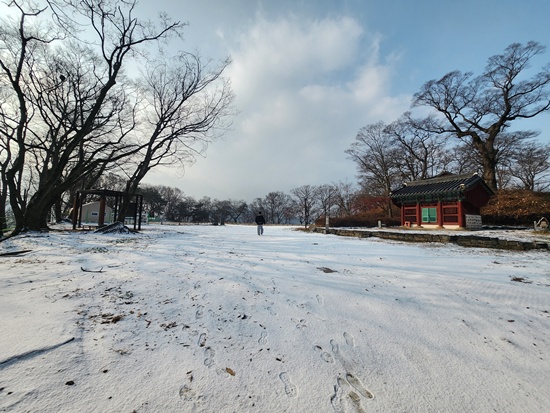 눈내린 공산성