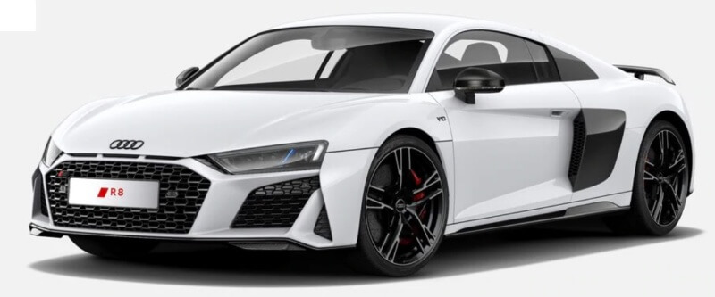 아우디 R8 색상 코드 - Ibis White(색상 코드 : LY9C)