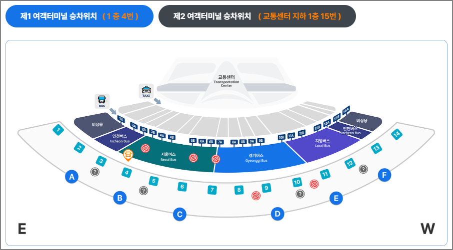 인천공항 탑승 위치