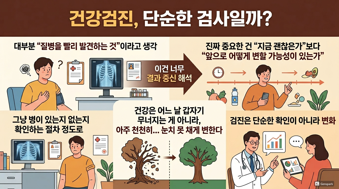 건강검진, 단순한 검사일까?