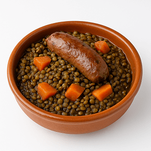 블랙렌틸콩 소시지