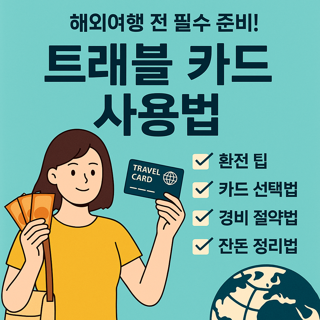 트래블 카드 사용법