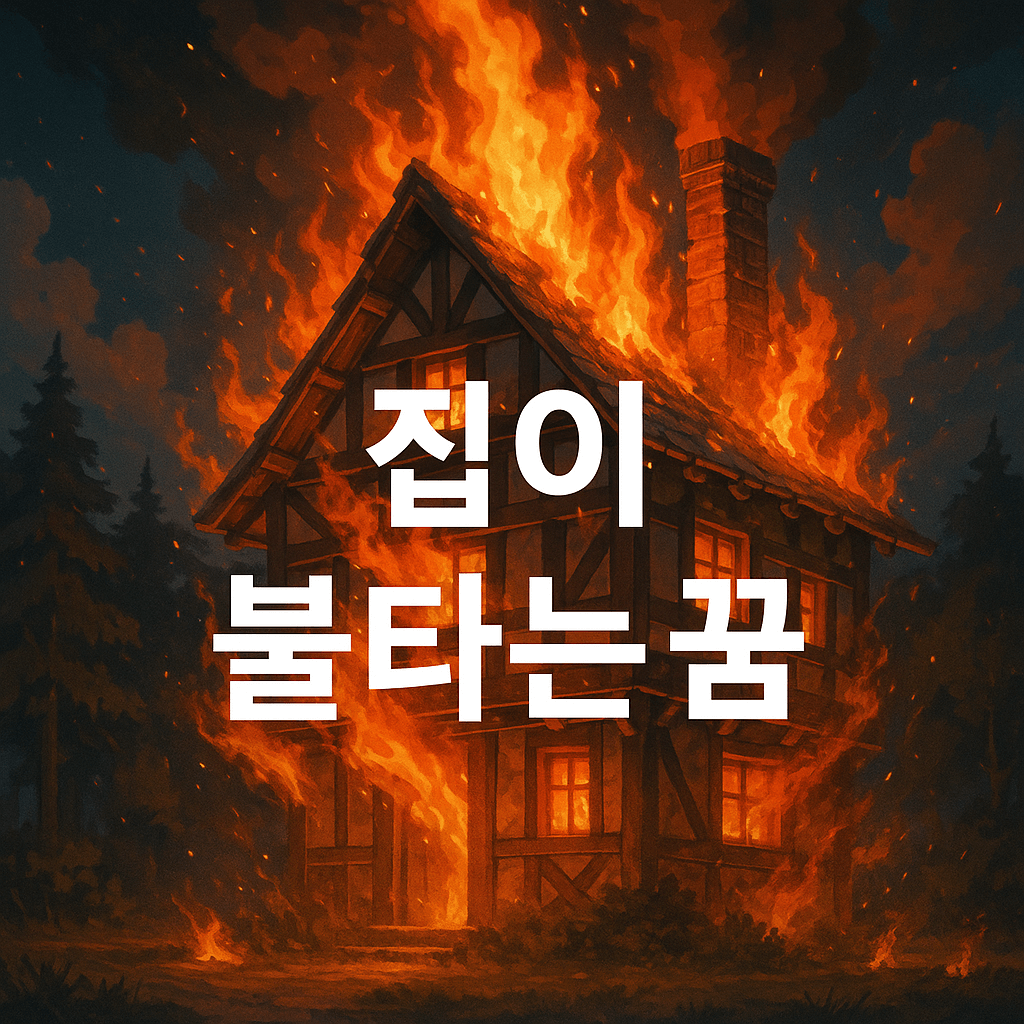 집이 불타는 꿈 해몽