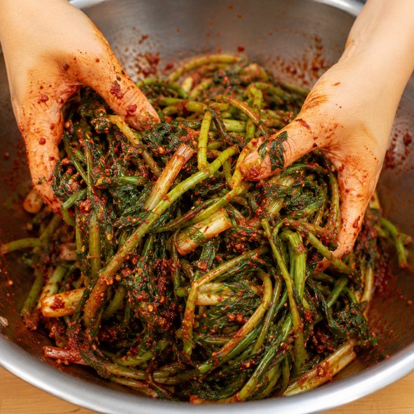 열무김치 맛있게 담그기