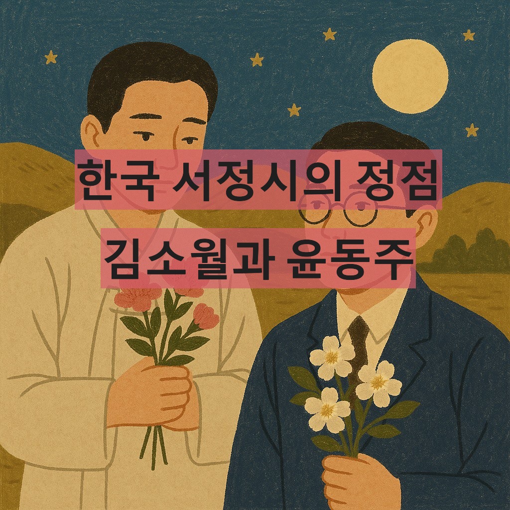 김소월-윤동주