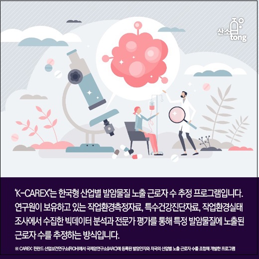산업안전보건연구원, 산업현장 발암물질 노출 근로자 수 추정 정보 제공