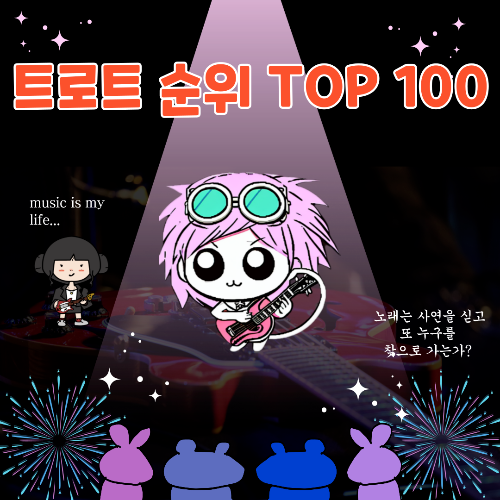 최신 트로트 주간 인기 순위 TOP100