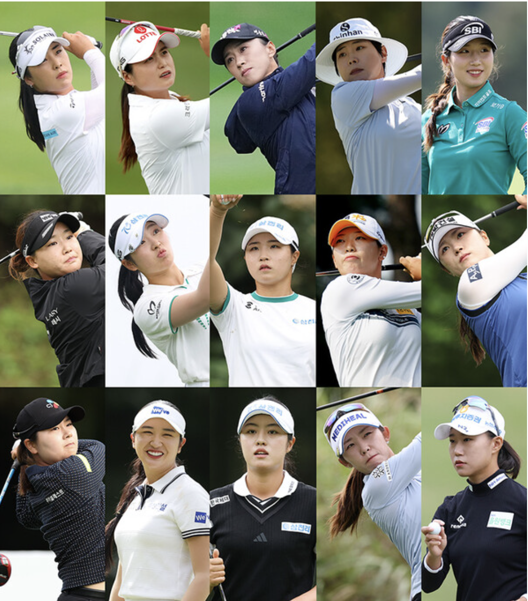 2026 LET 개막전 PIF 사우디 레이디스 인비테이셔널에 출전한 한국 선수들(출처.골프한국)