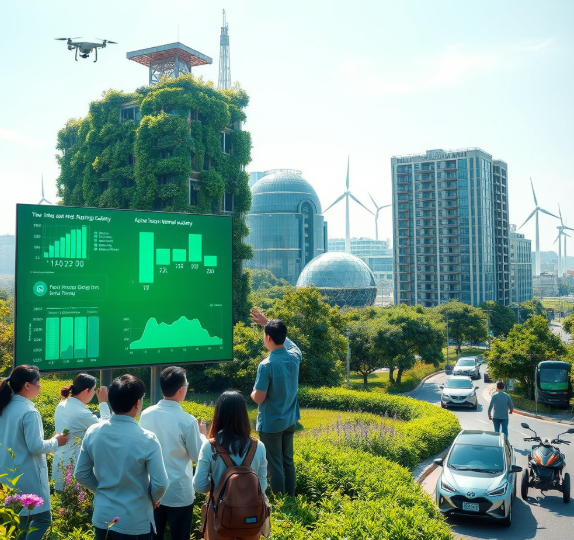 AI를 환경 분야에 똑똑하게 적용하면서 탄소 중립 사회를 만드는 대한민국