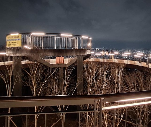 서울 야경 명소 추천! 용마산 스카이워크