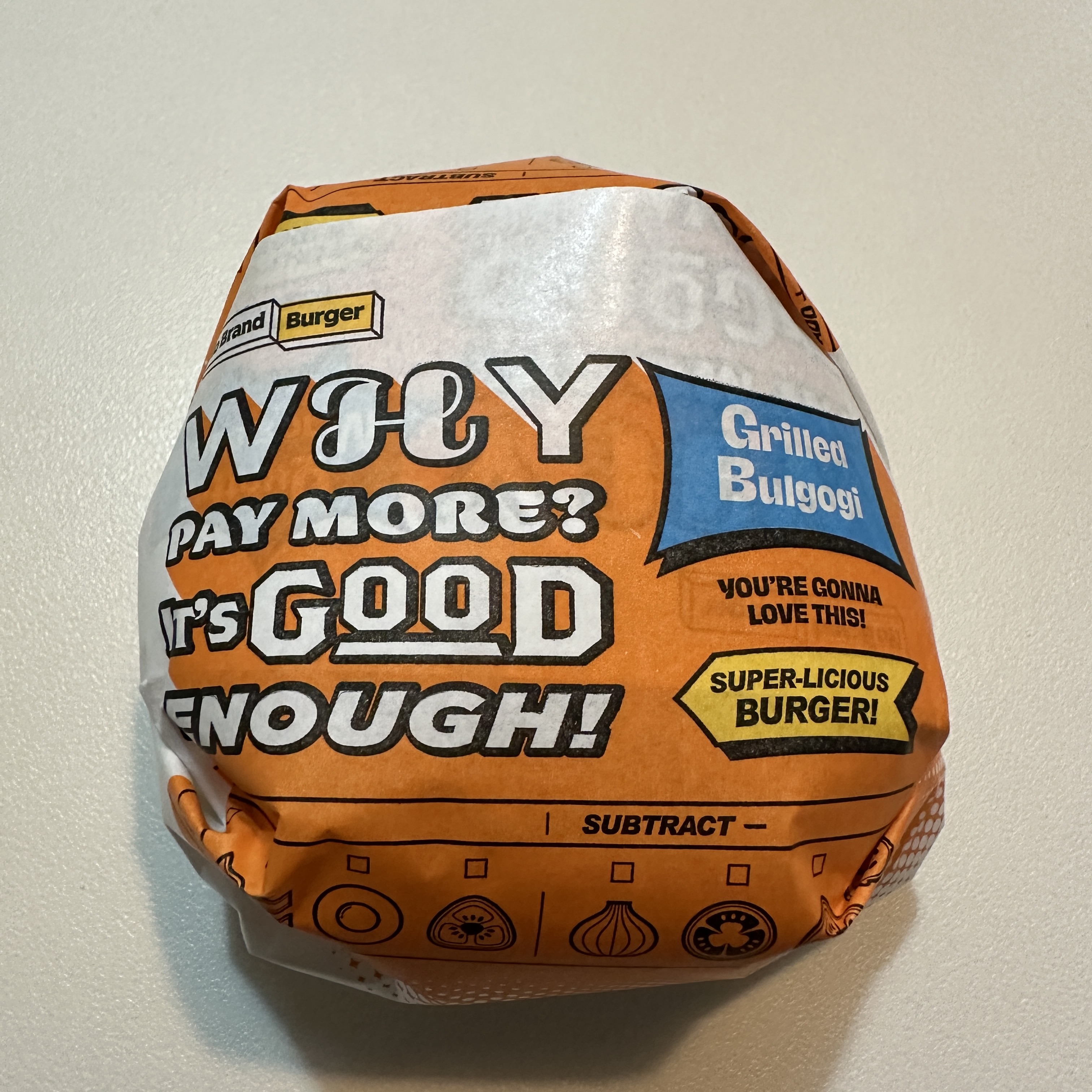 노브랜드버거_그릴드불고기