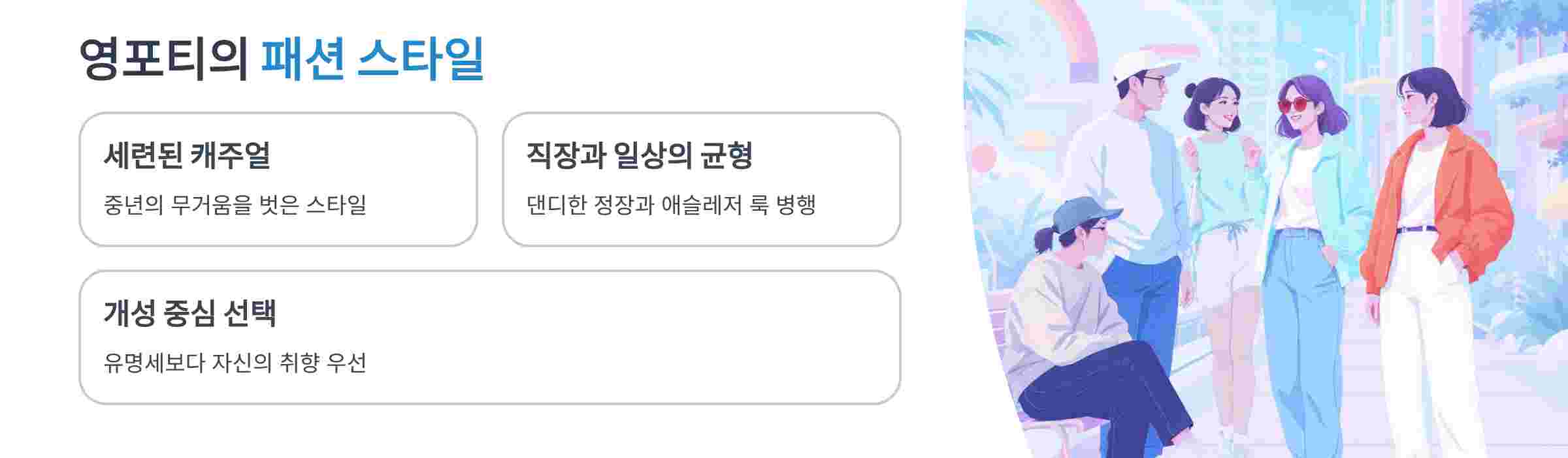 영포티-패션스타일