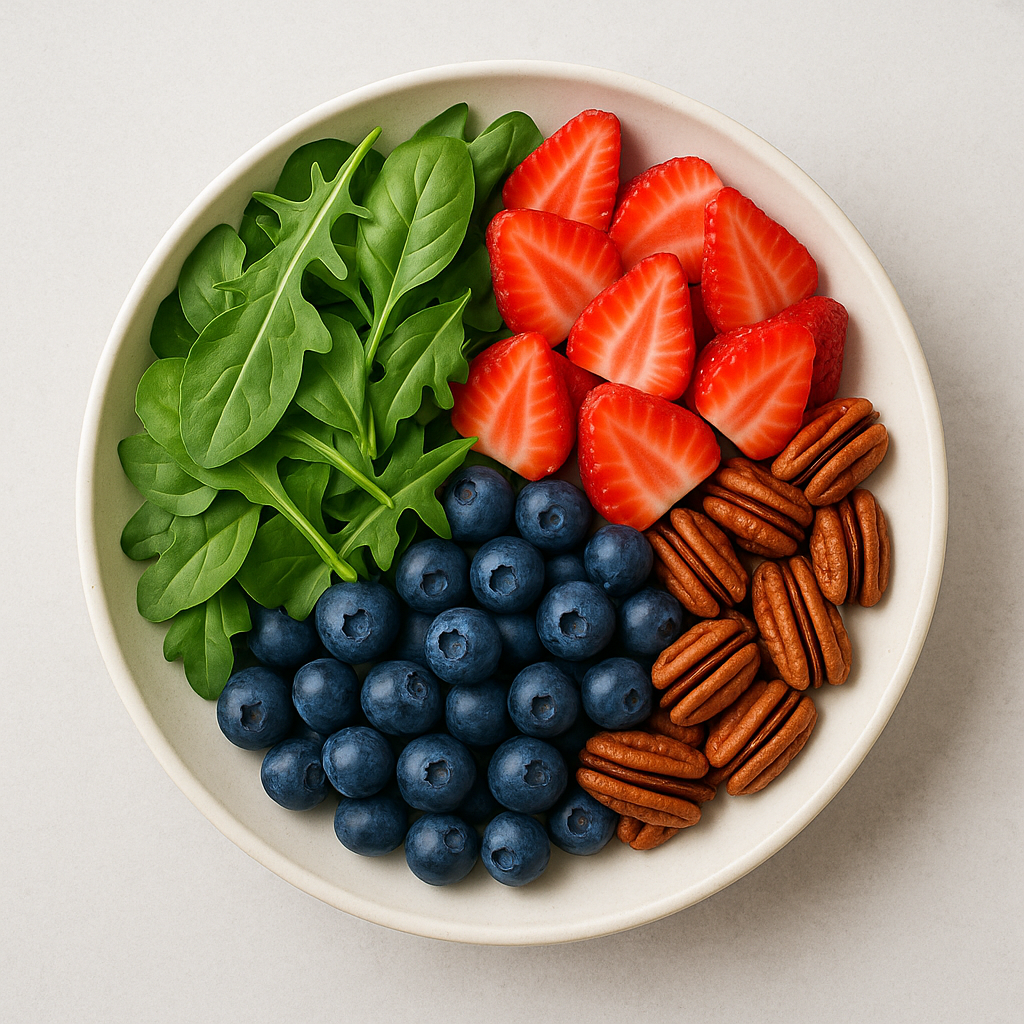 노화를 늦추는 항산화 식품 TOP 10 – 활성산소와 싸우는 일상의 슈퍼푸드