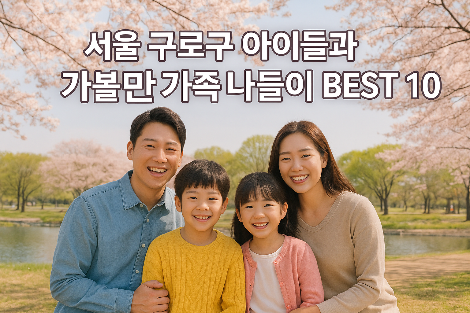 서울 구로구 아이들과 함께 가볼만한 가족 나들이 명소 BEST 10