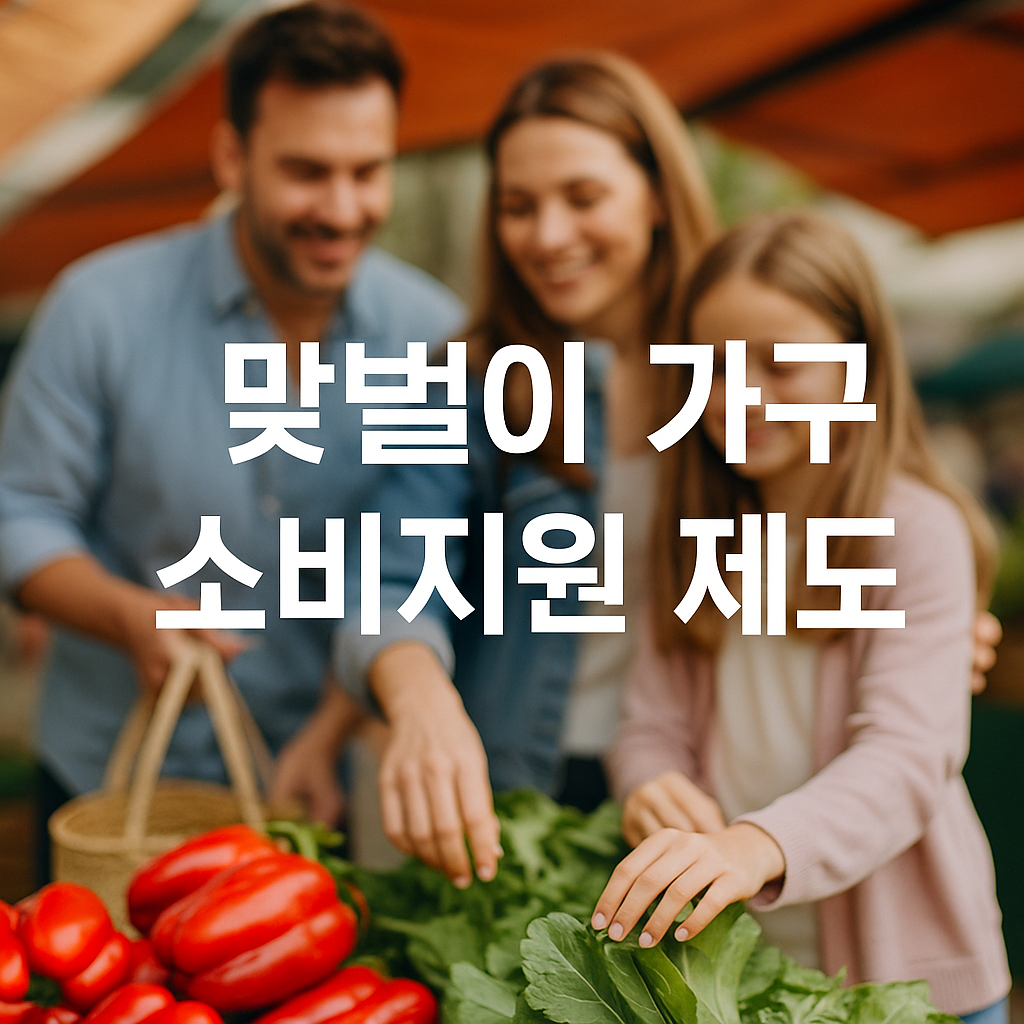 맞벌이 가구 위한 소비혜택 (지원금, 지역별 팁)