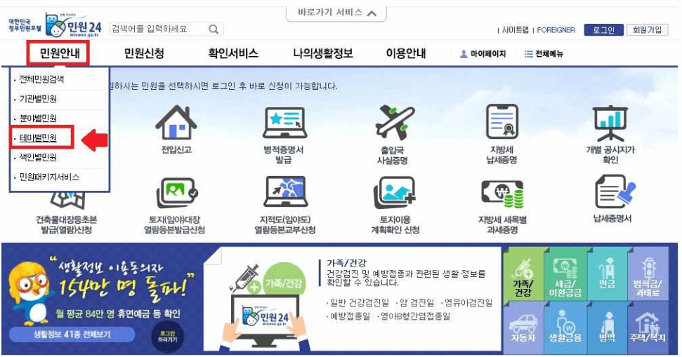 사업자등록증명원 발급방법