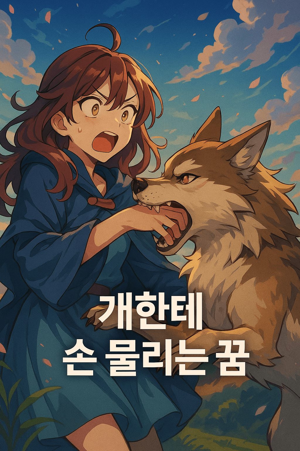 개한테 손 물리는 꿈 해몽