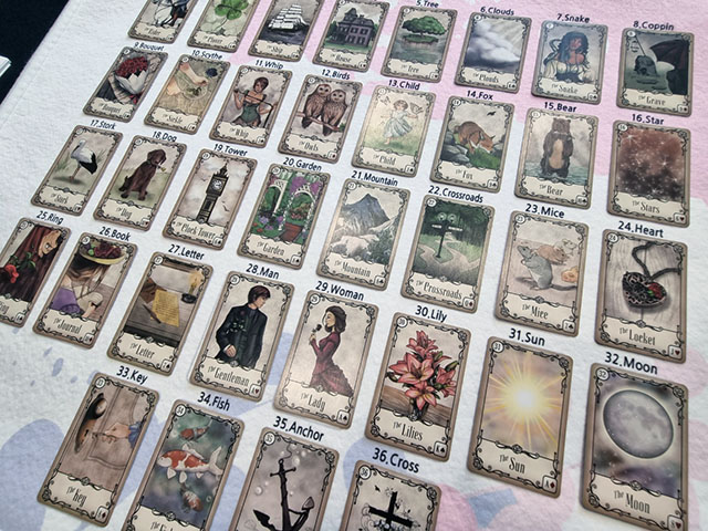 드림타로21 &ndash; 올드스타일 레노먼드 36장 첫번째 이미지 / Dreamtarot21 &ndash; Old Style Lenormand 36