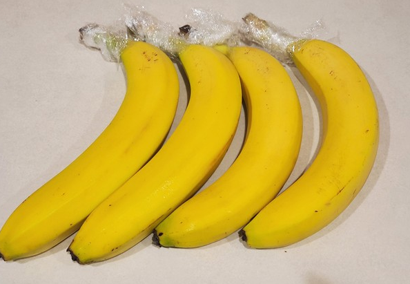 바나나꼭지 랩으로 싸서 보관