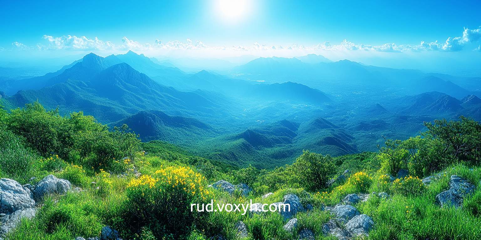 마이산의 사계절