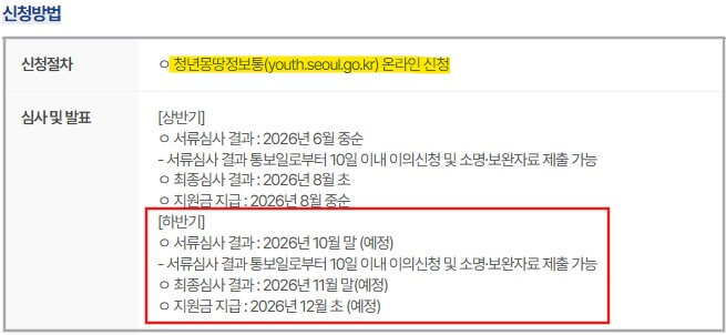 서울시 청년 이사비 지원