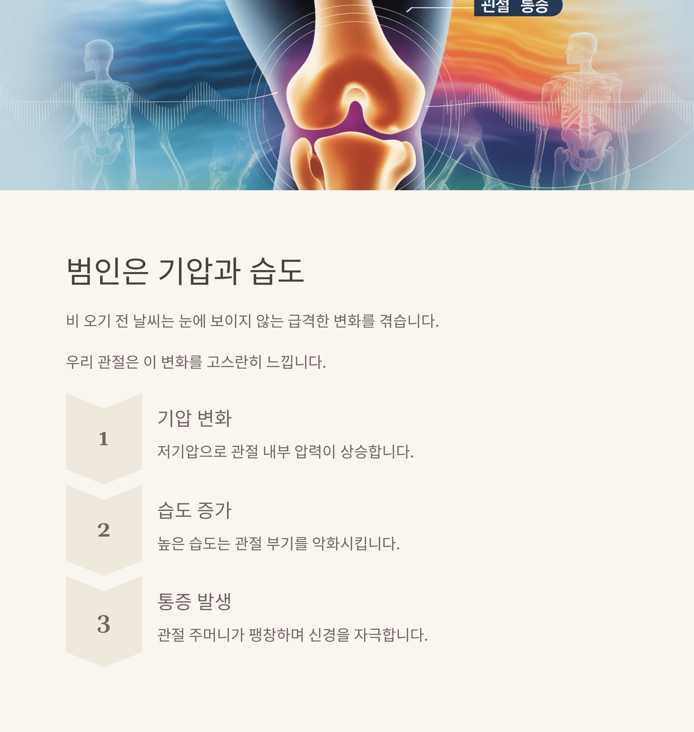내 무릎은 기상청