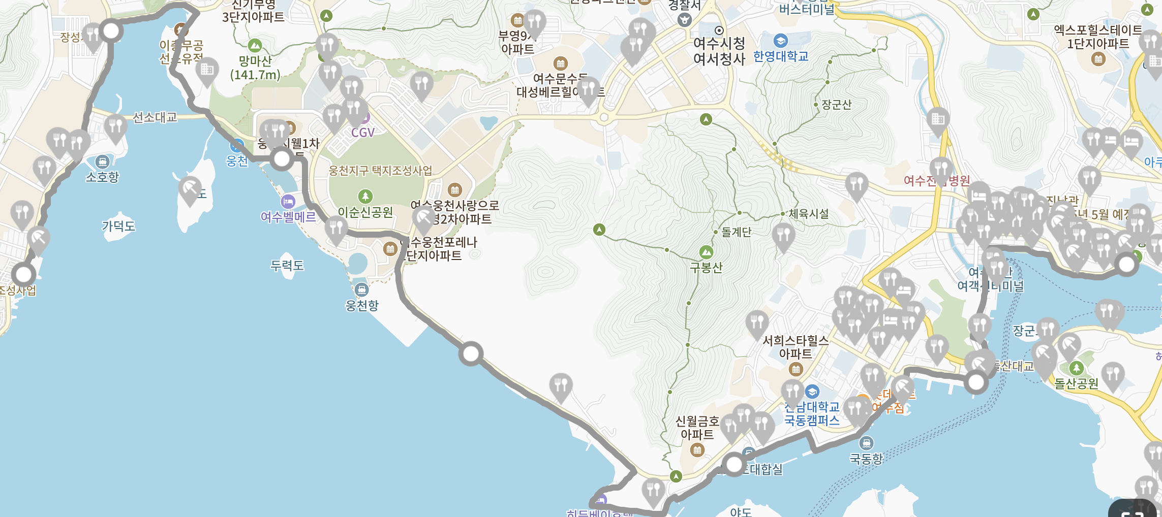 남파랑길 55코스