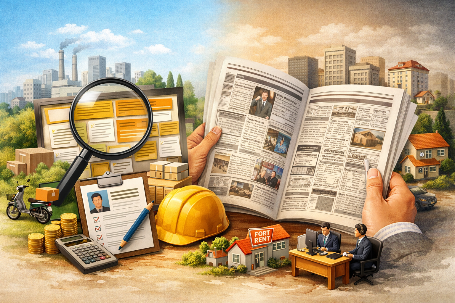 시흥알림방 홈페이지 신문보기 및 구인구직 일자리 채용정보 확인하는 방법 관련 사진