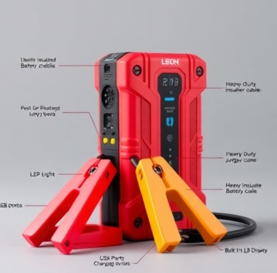 배터리 방전 대비 점프 스타터