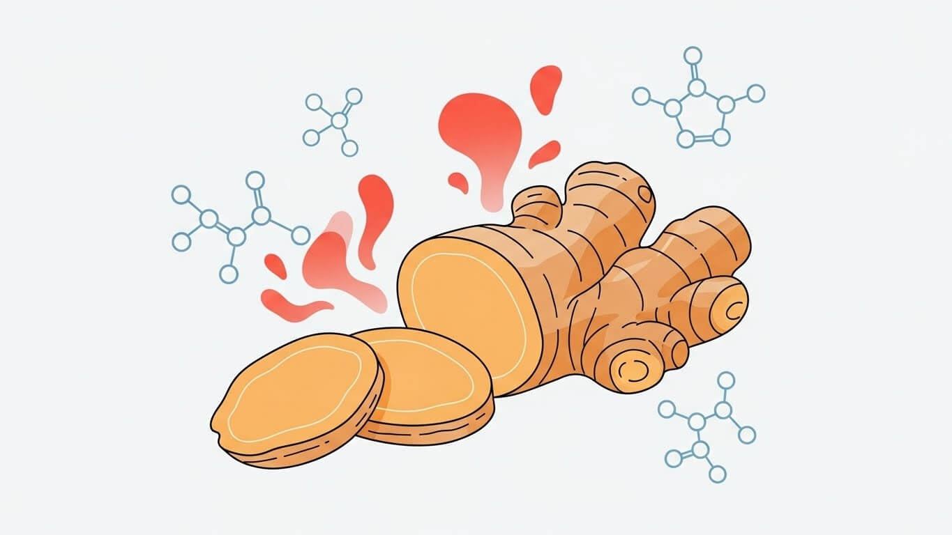 진저롤(Gingerol) – 생강의 대표 생리활성 물질