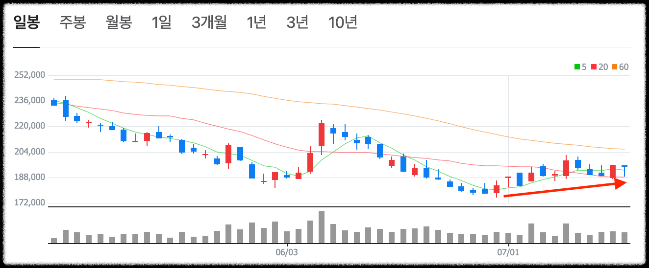 에코프로비엠 주가차트